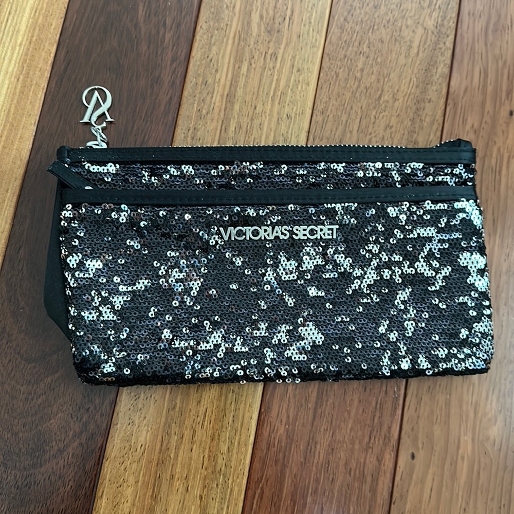 Victoria’s Secret sequins beauty bag
